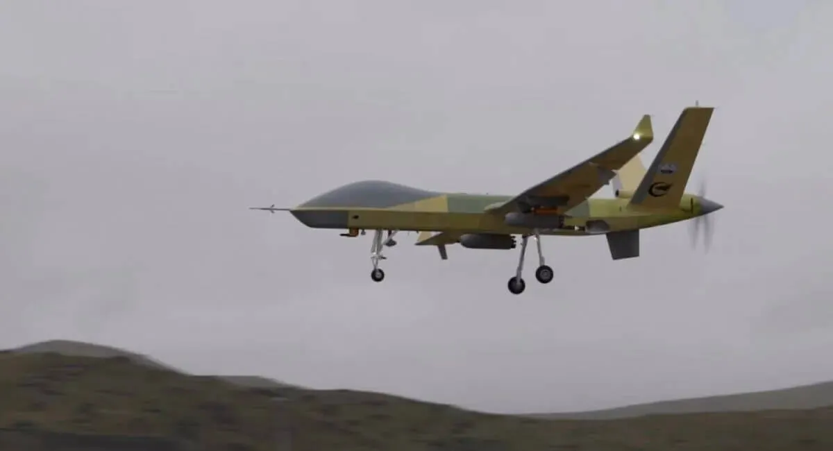 A Chinese Wing Loong II attack drone was shot down in Iran