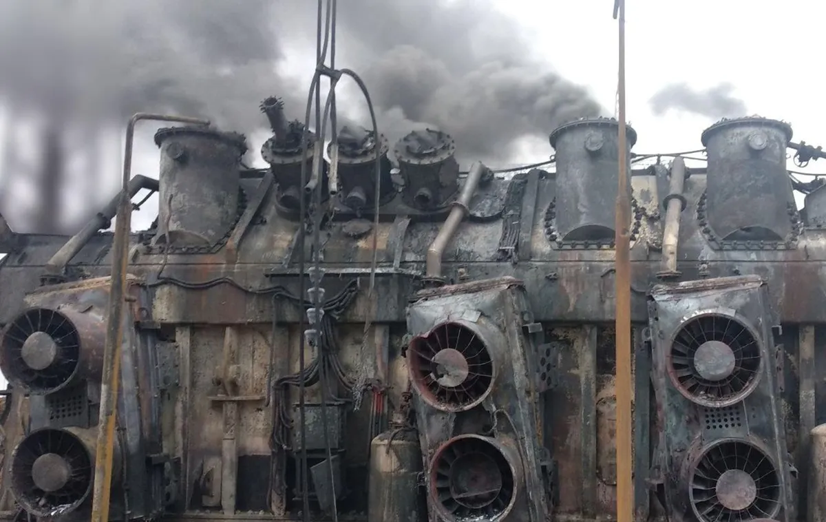 Російські дрони атакували енергетичний об’єкт у Чернігівській області