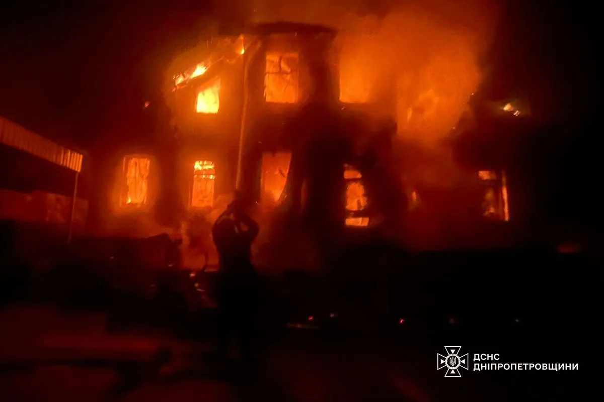 Росіяни пошкодили храм на Дніпропетровщині під час нічних атак