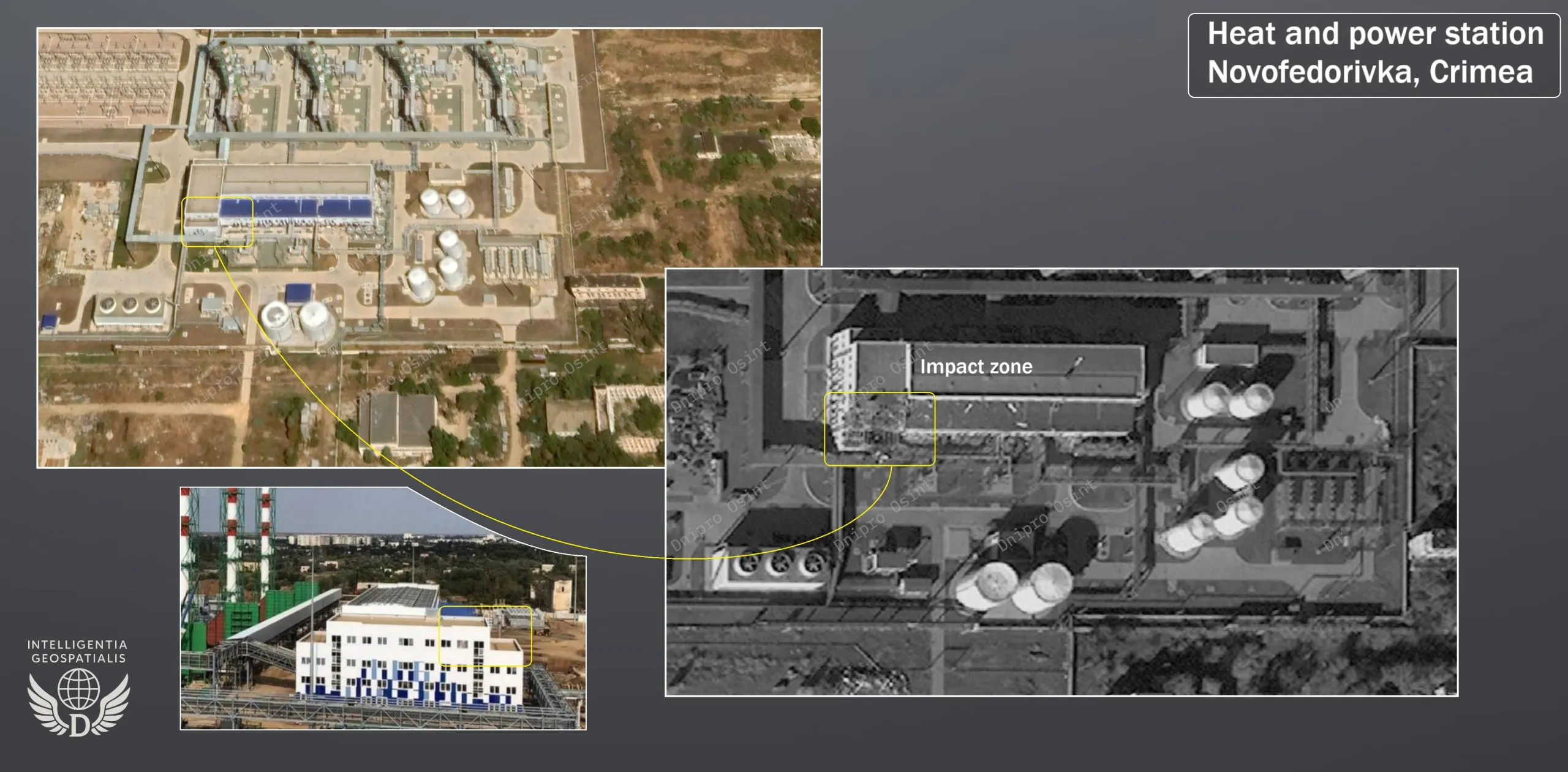 Сакська ТЕЦ у Криму зазнала серйозних пошкоджень