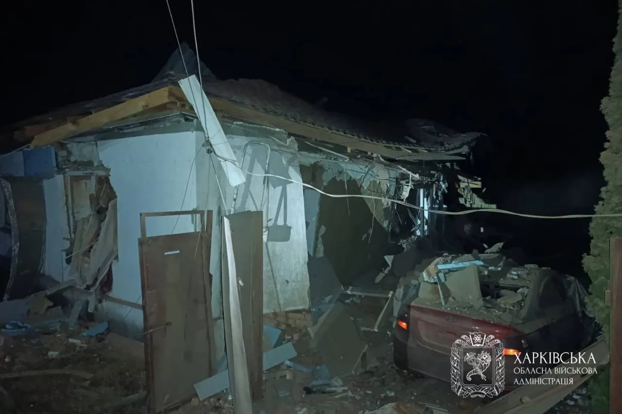 рф ударила по Харківщині КАБами та дронами: є жертви в Ізюмі
