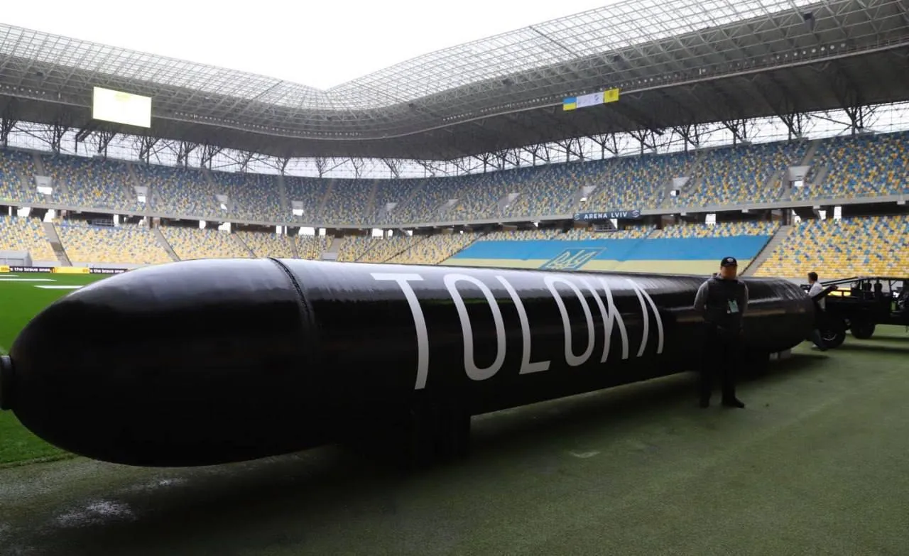 Фото: Український дрон «Toloka» представили у Львові Фото: Український дрон «Toloka» представили у Львові