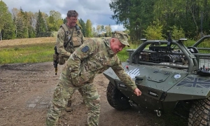 Zdjęcie: Zaluzhny dołączył do ćwiczeń NATO «Tarassis 2025»