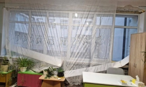 Фото: Навчальні заклади Києва постраждали від нічної атаки