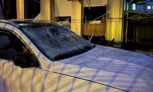 Фото: Російський дрон вибухнув за двісті метрів від будинку голови НСЖУ