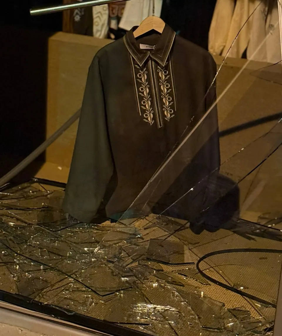 Російський дрон вибухнув за двісті метрів від будинку голови НСЖУ