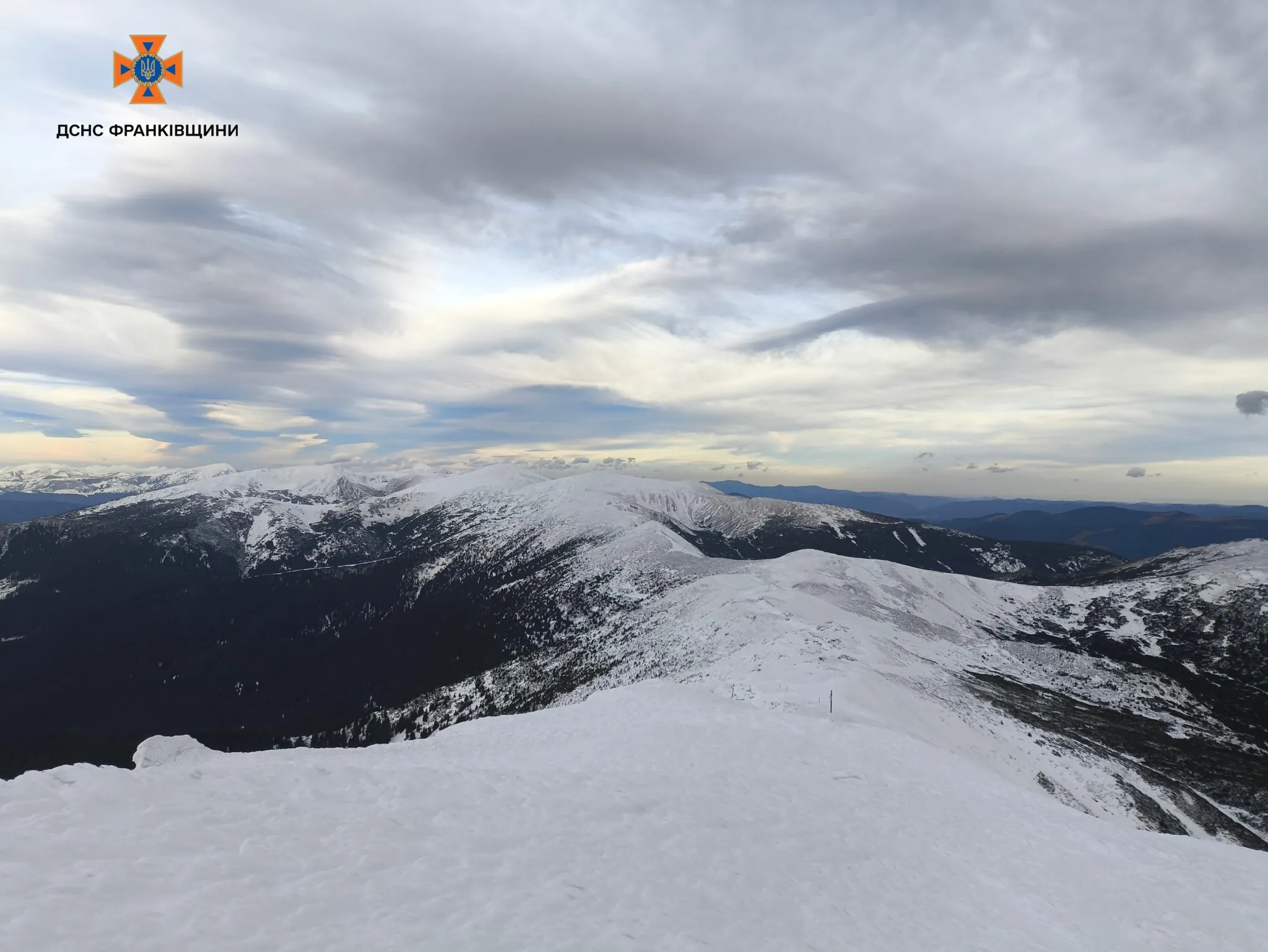 Карпати накрив потужний шторм Карпати накрив потужний шторм