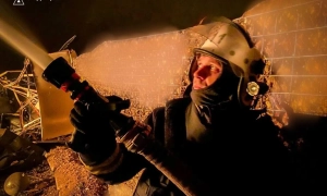 Відео: Партизани «АТЕШ» спалили військовий локомотив у Ростові