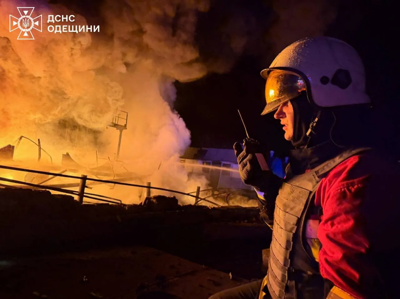 рф атакувала Одещину вночі: інфраструктурний об’єкт в Арцизі зазнав руйнувань