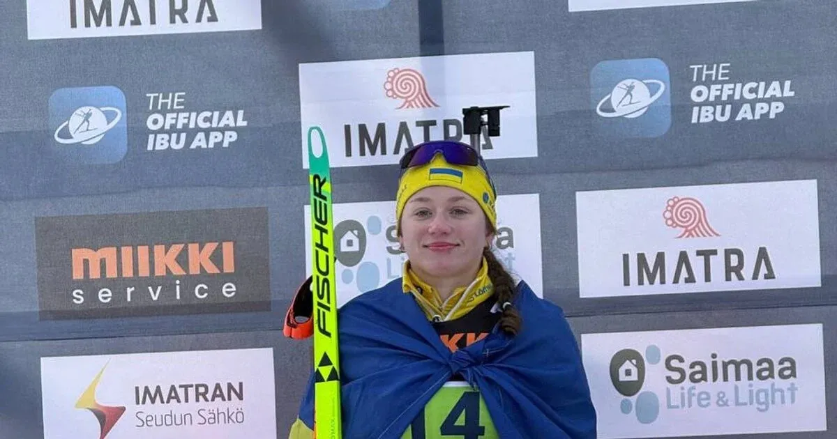 Тетяна Тарасюк здобула «срібло» на юніорському Євро з біатлону-2026