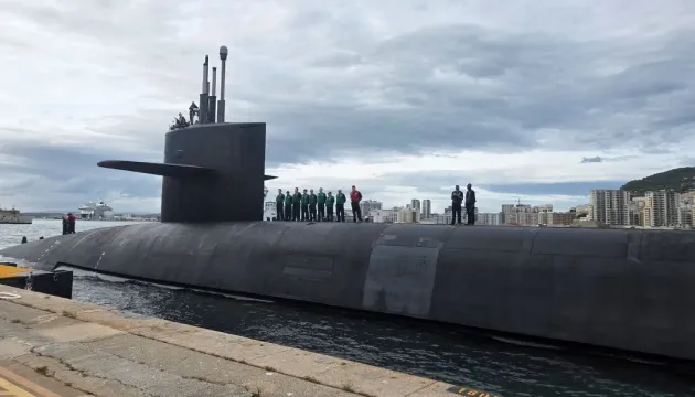 The U.S. has deployed its largest nuclear submarine to Gibraltar