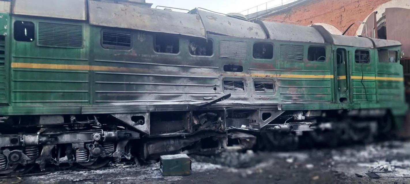 Росія атакувала залізничну інфраструктуру Харківщини