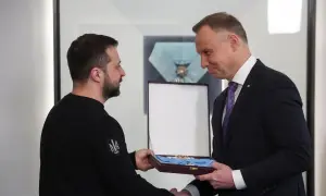 Навроцький ініціював позбавлення Зеленського найвищої державної нагороди Польщі