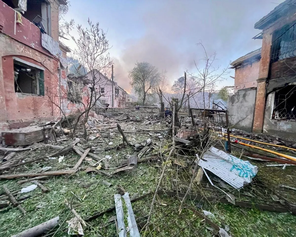 Filatov reported that Russian occupiers fired cluster munitions along the Dnipro River