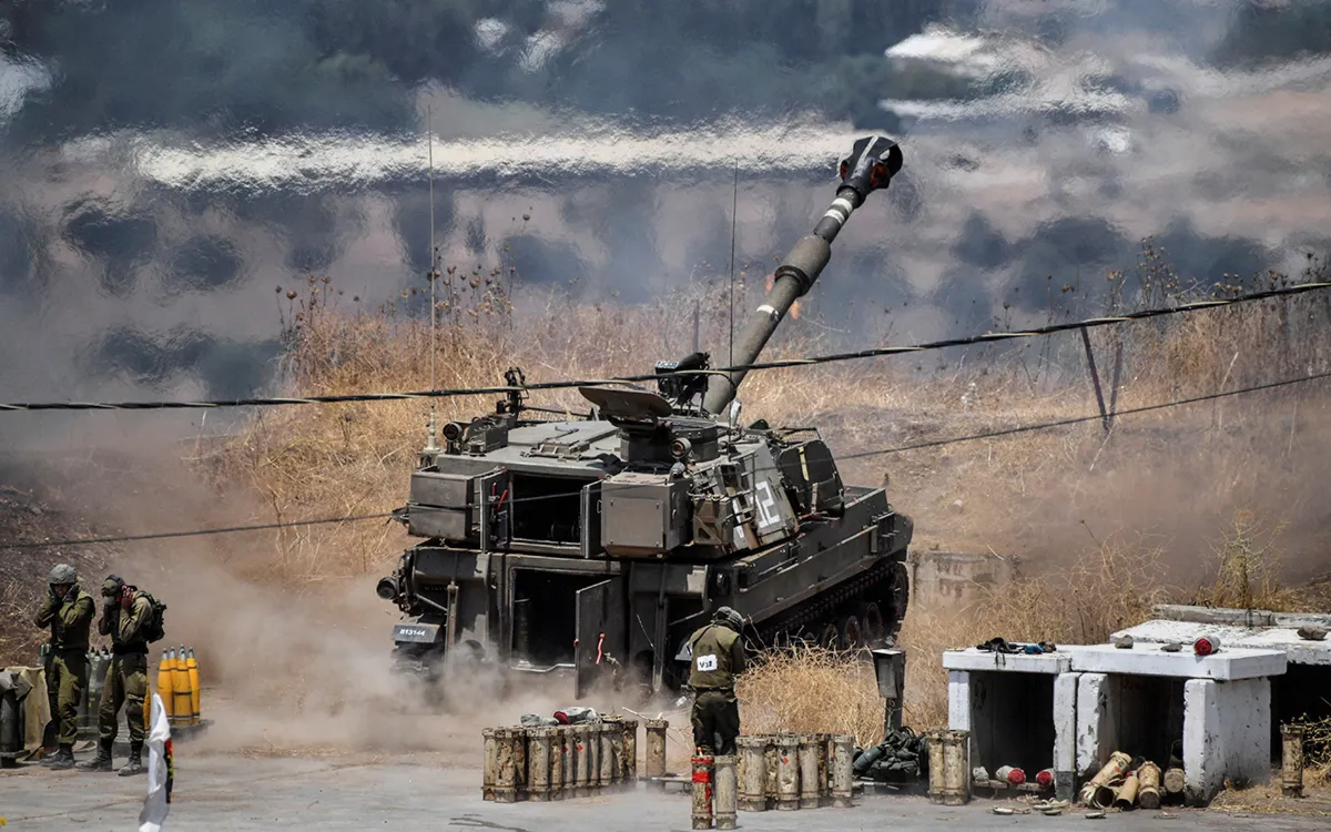 Israeli forces have taken control of about 1,000 square kilometers of new territory — FT