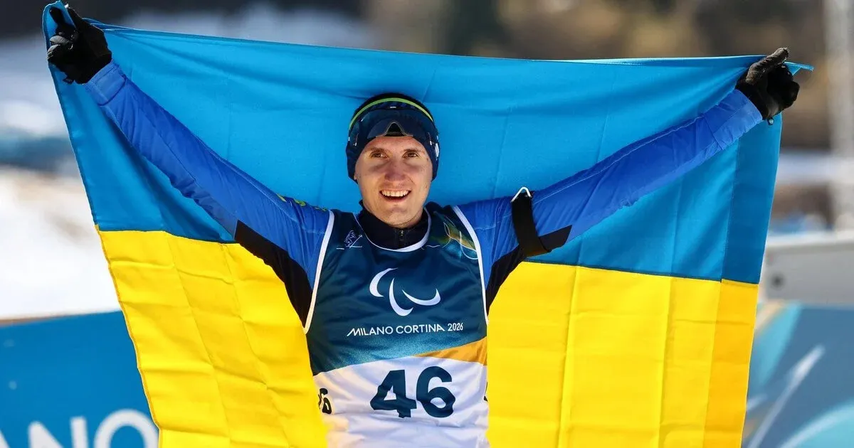 Тарас Радь виборов для України сьому медаль на зимовій Паралімпіаді-2026