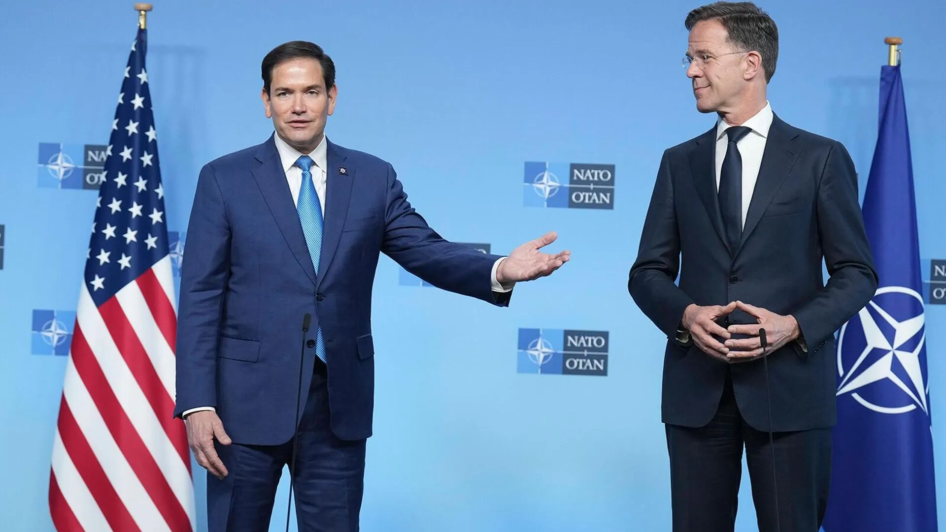 Рубіо та Рютте обговорили шляхи до миру між Україною та росією