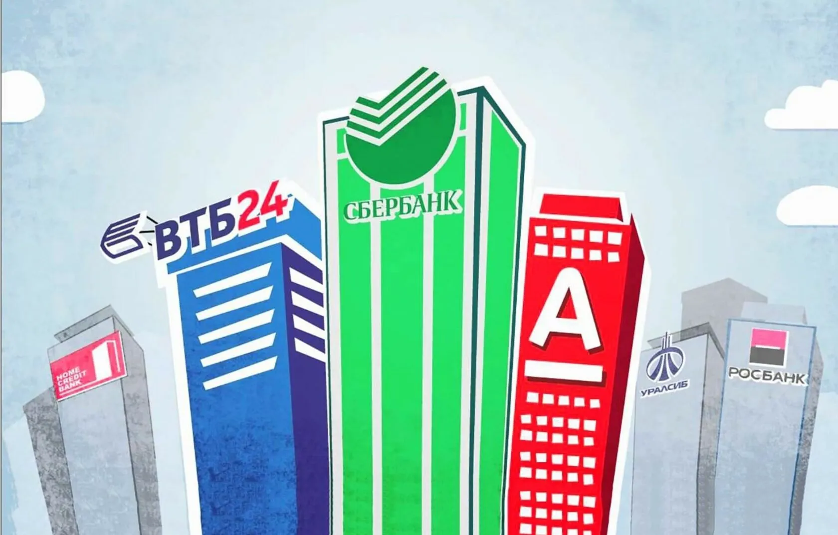 Банки росії закрили рекордну кількість відділень