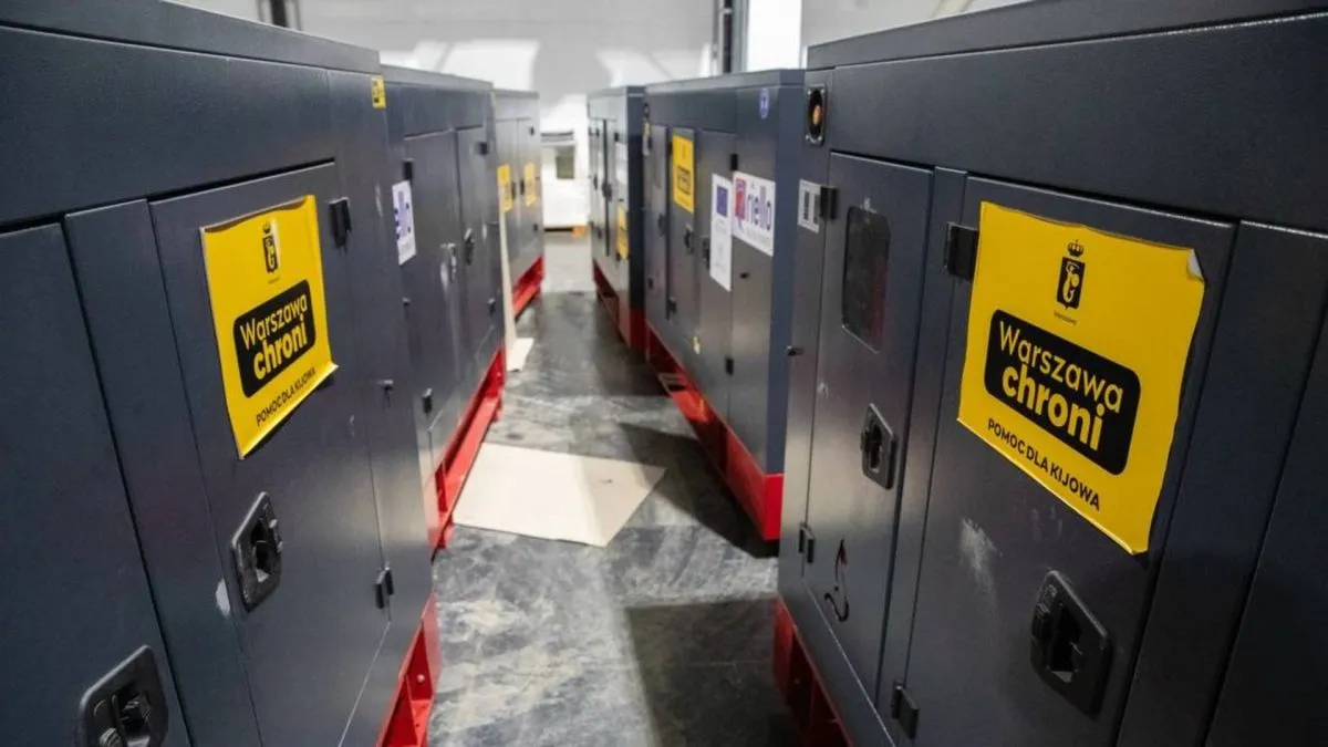 Азербайджан передав Україні потужну партію генераторів для лікарень