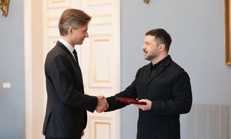 Україна та Литва обмінялися державними нагородами під час зустрічі у Вільнюсі