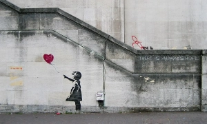 росіяни хотіли зірвати онлайн-аукціон Бенксі на підтримку України