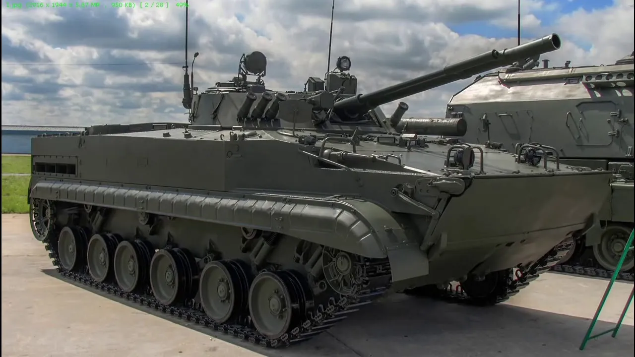 Russia upgrades BMP-3 infantry fighting vehicles with drone protection