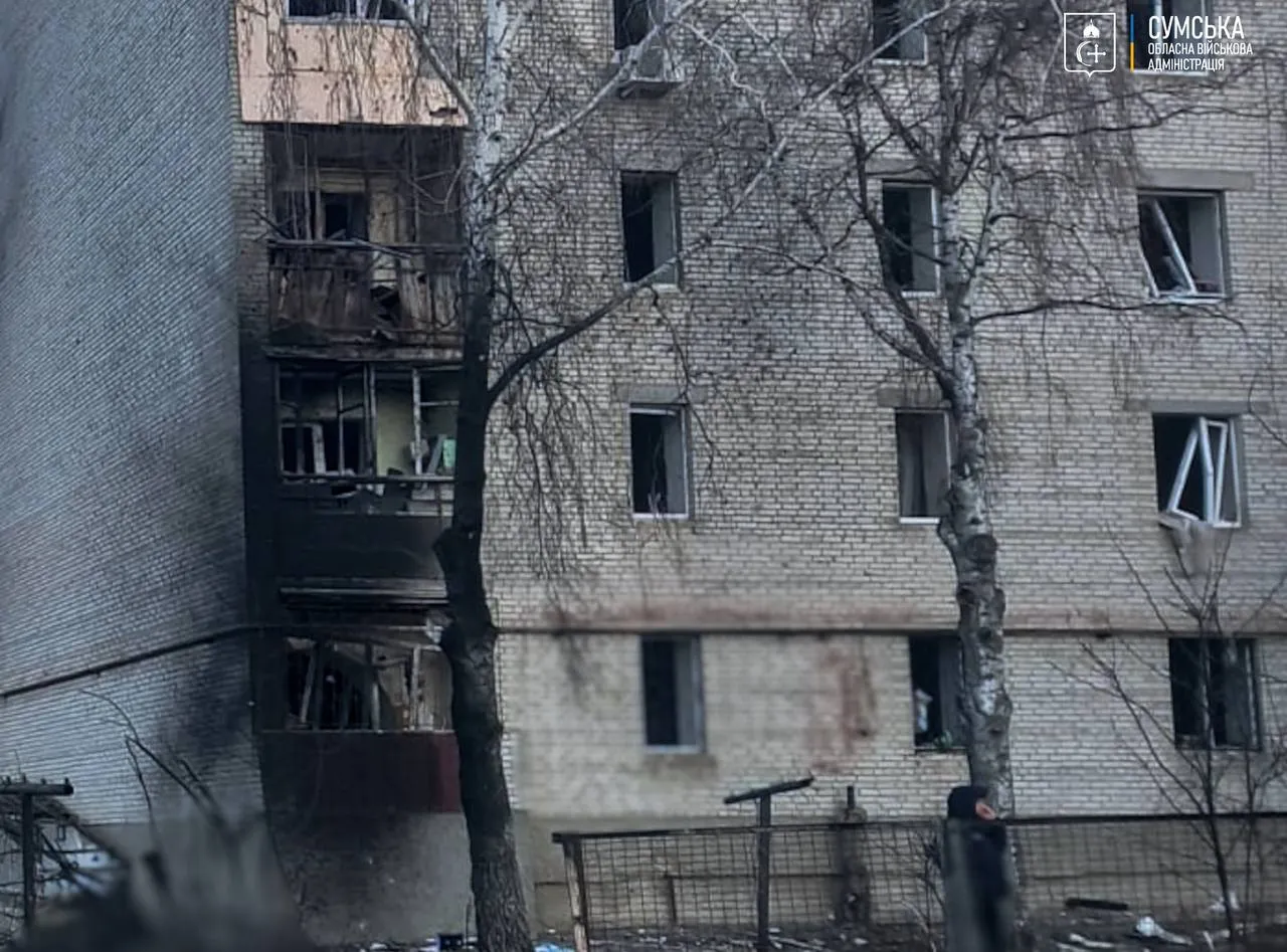 Фото: Росіяни вдарили керованими авіабомбами по Білопільській громаді на Сумщині