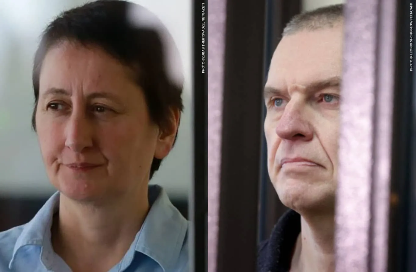 Європарламент відзначив премією Сахарова журналістів із Грузії та Білорусі Європарламент відзначив премією Сахарова журналістів із Грузії та Білорусі