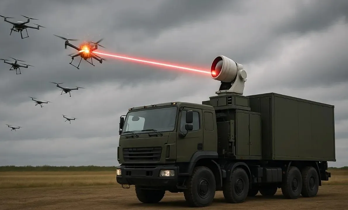 НАТО посилює ППО 100-кіловатним лазером з Австралії проти роїв дронів