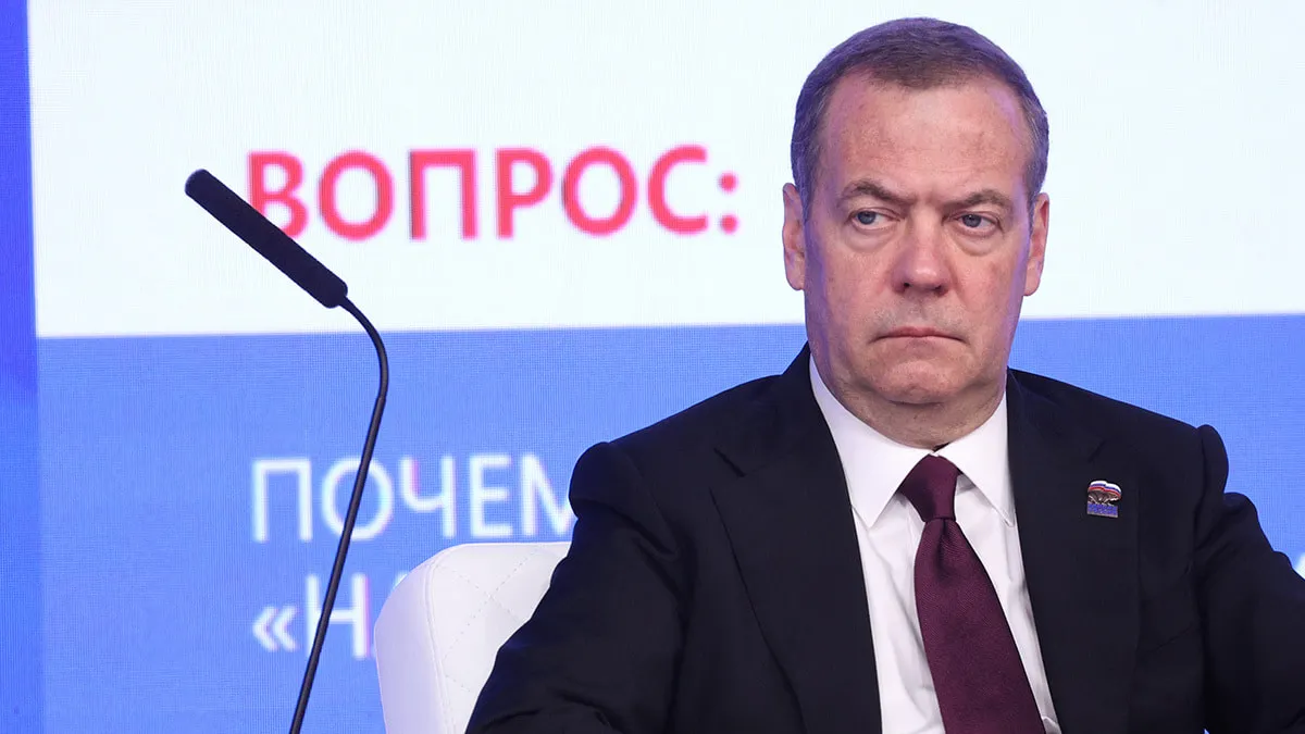Medvedev is personally editing a new social studies textbook for Russian schools