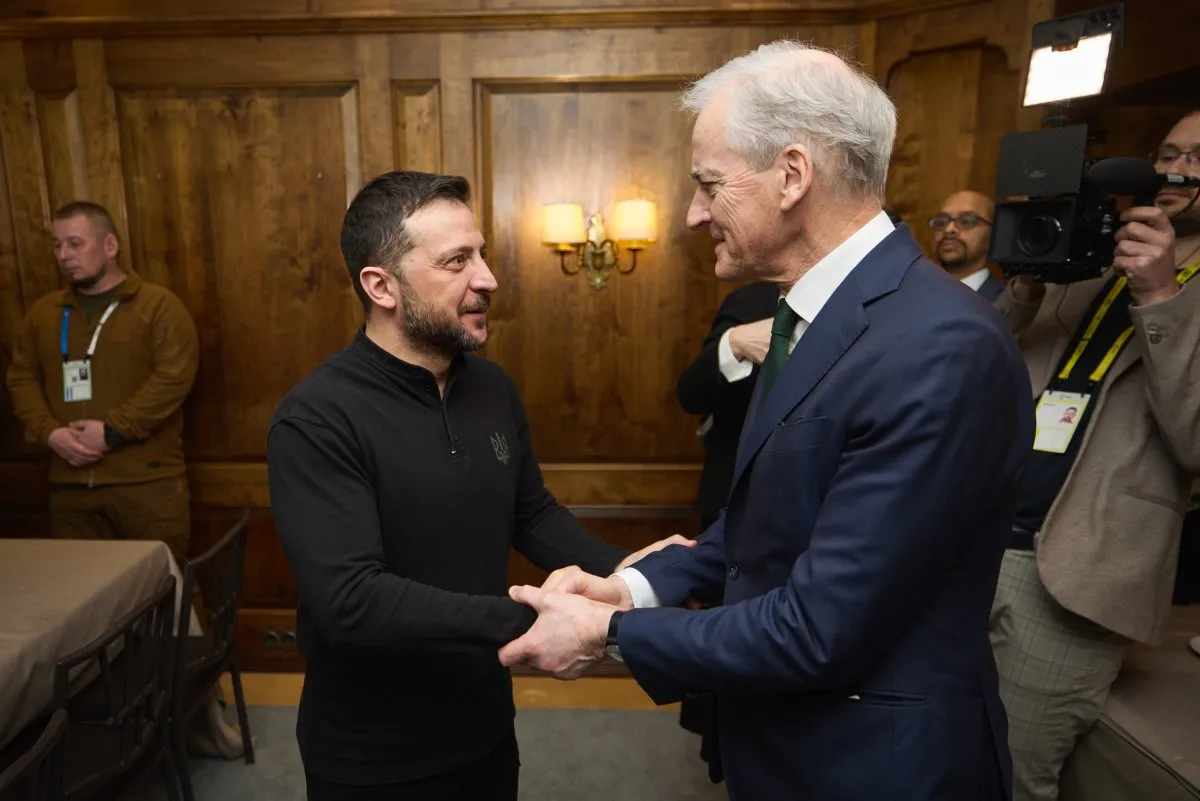 Zelenskyy discussed the supply of air defense systems with the Norwegian prime minister