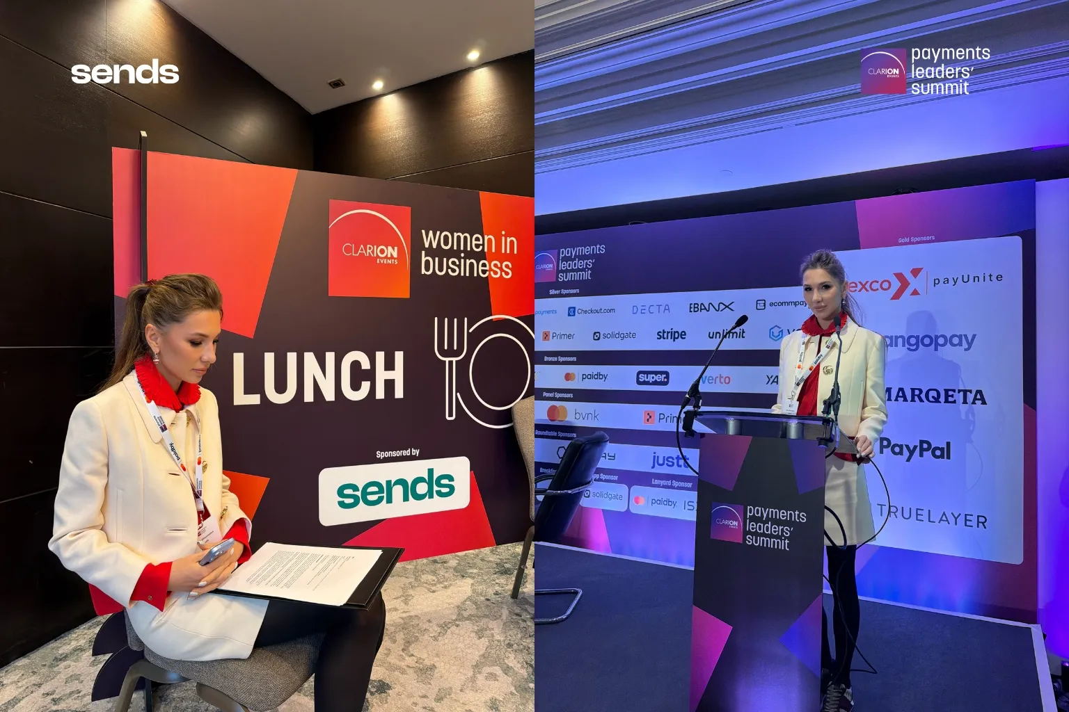 Dyrektor generalna Alona Szewcowa poprowadziła lunch „Women in Business” podczas szczytu Payments Leaders’ Summit w Londynie
