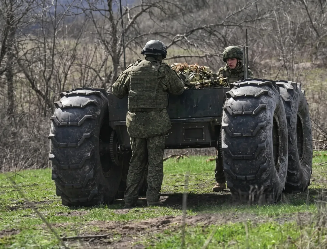 ЗСУ вперше зафіксували на фронті російський наземний дрон Челнок