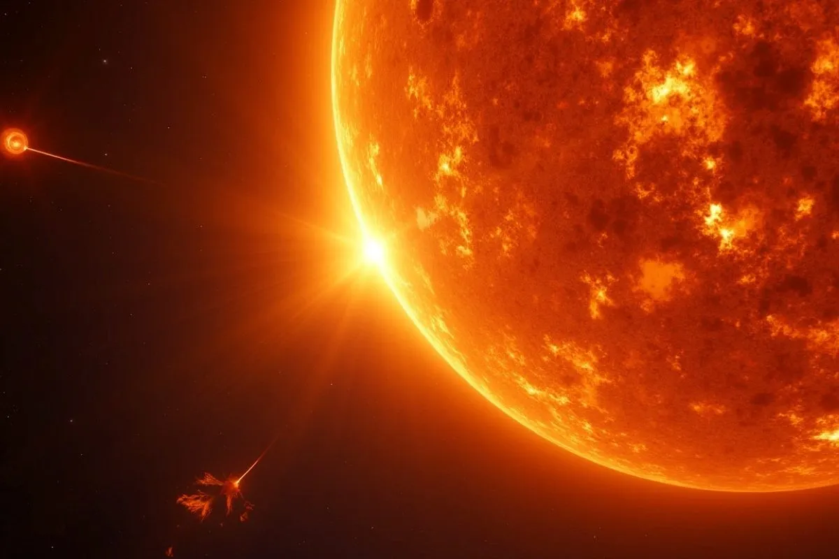 Потужний викид Сонця досяг Землі 27 та 28 жовтня Потужний викид Сонця досяг Землі 27 та 28 жовтня