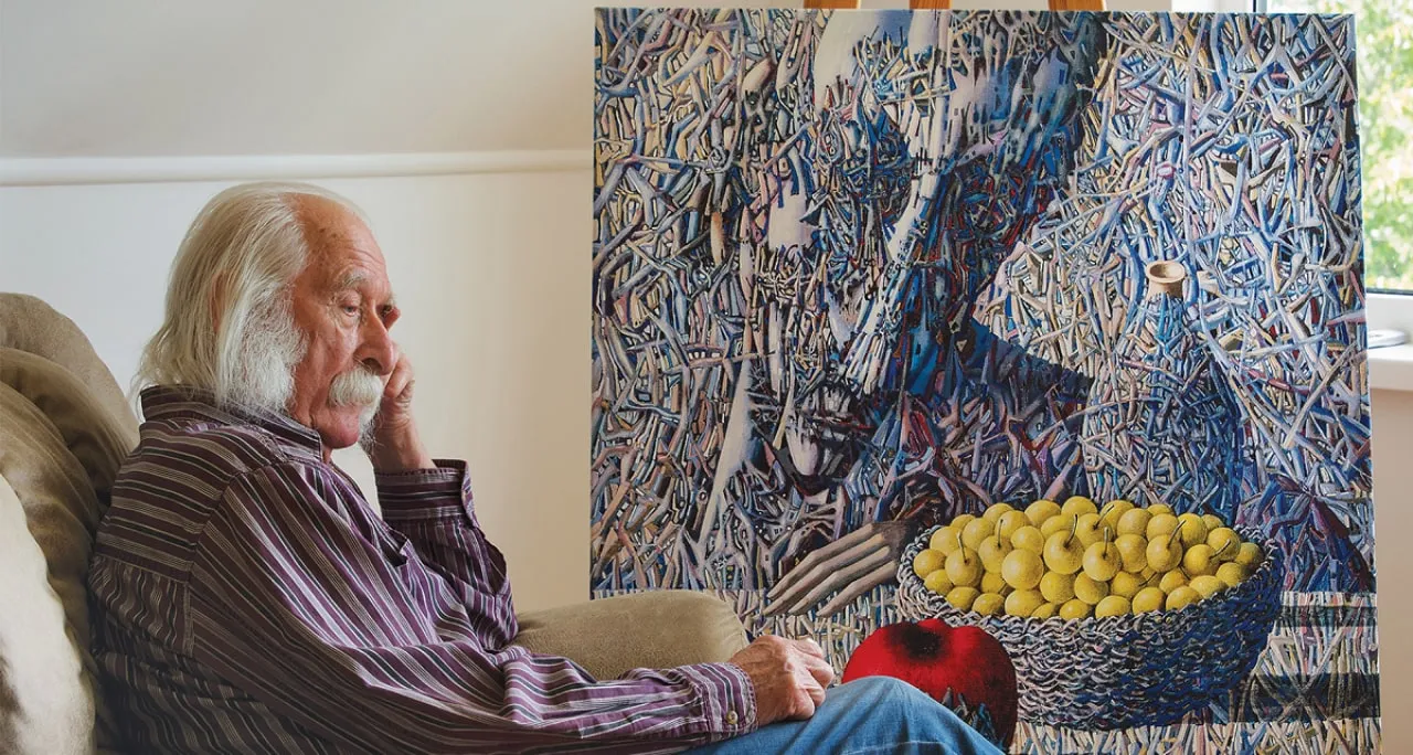 During World War II, artist Ivan Marchuk saved his father from the NKVD