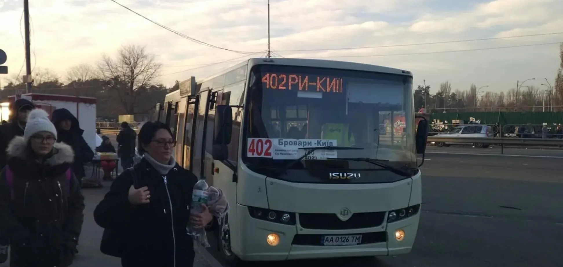 Проїзд у маршрутках сполученням Київ-Бровари здорожчав до 50 гривень