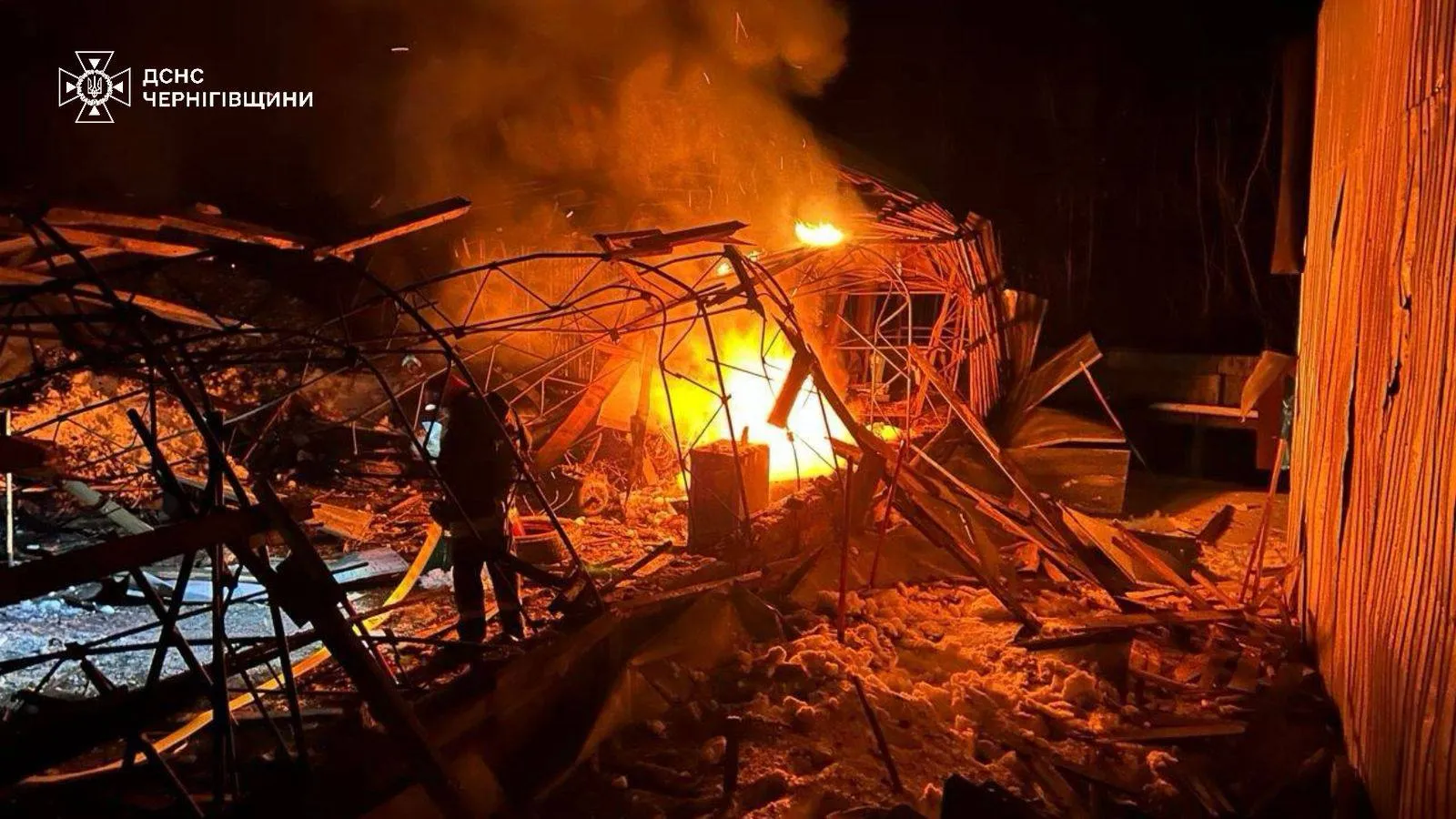 Російські війська масовано атакували прикордоння Чернігівщини