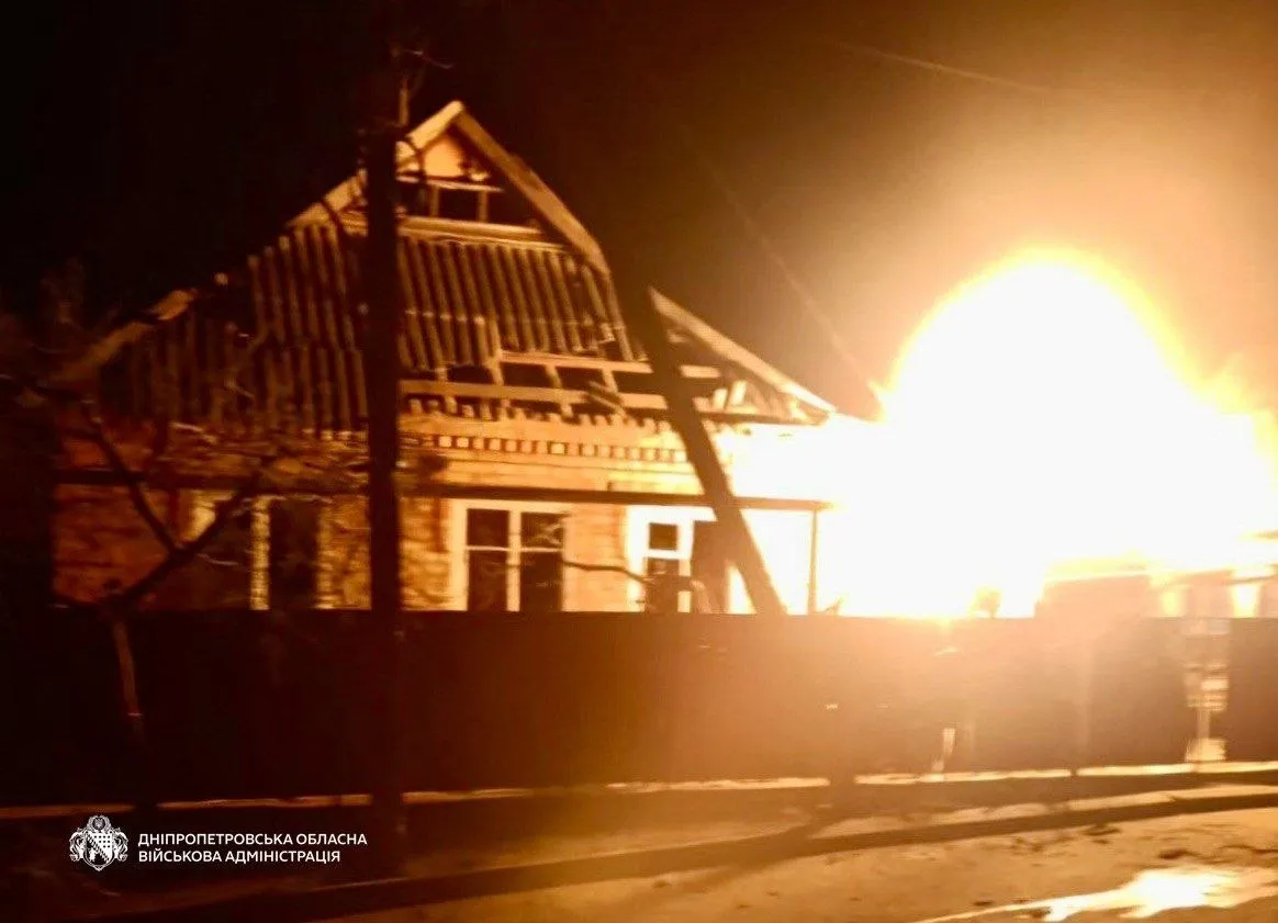 Вражеские войска атаковали Днепропетровскую область