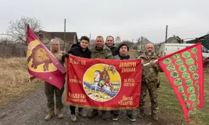 В окупованій Волновасі поховали командира російського батальйону, якого застрелив командир його полку