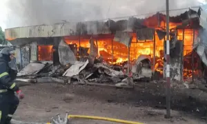 One person was killed and a church was damaged as a result of a Russian strike on Vilnyansk
