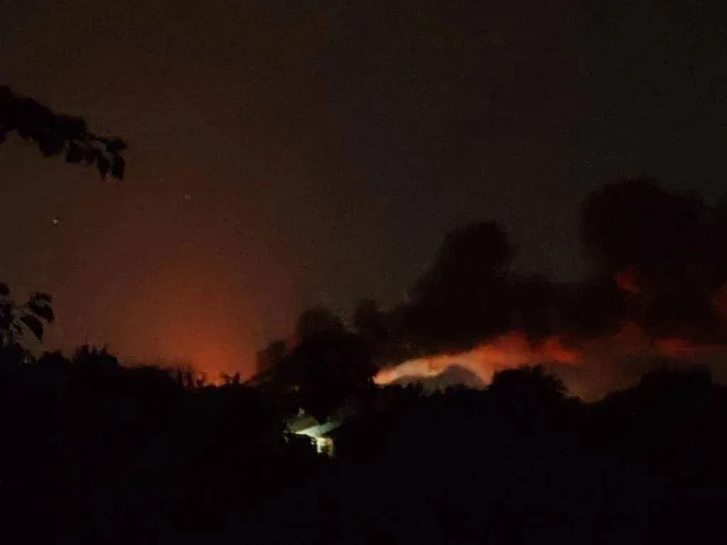 The temporarily occupied territories came under a massive drone attack
