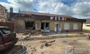 Fires broke out in Kramatorsk following attacks by FPV drones