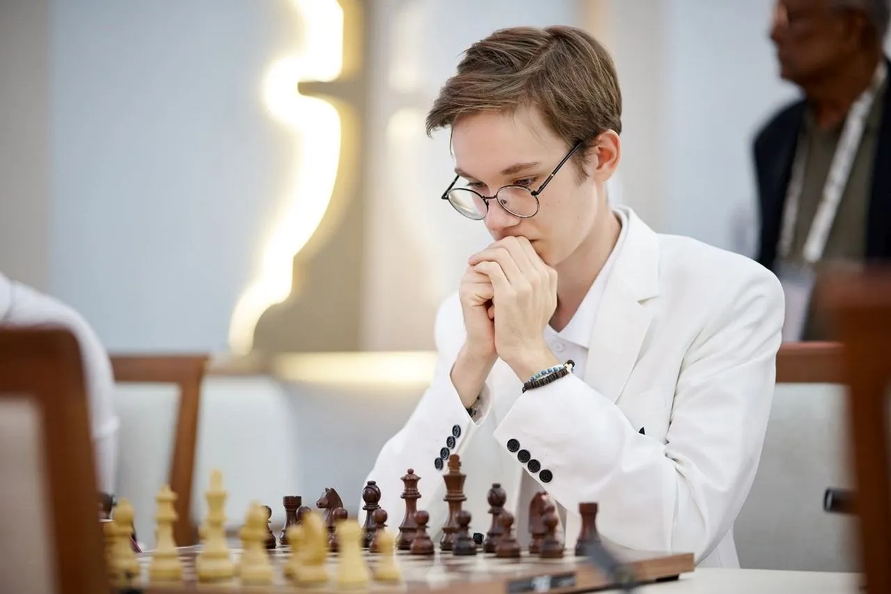 17-летний украинец Игорь Самуненков завоевал золото шахматной Олимпиады