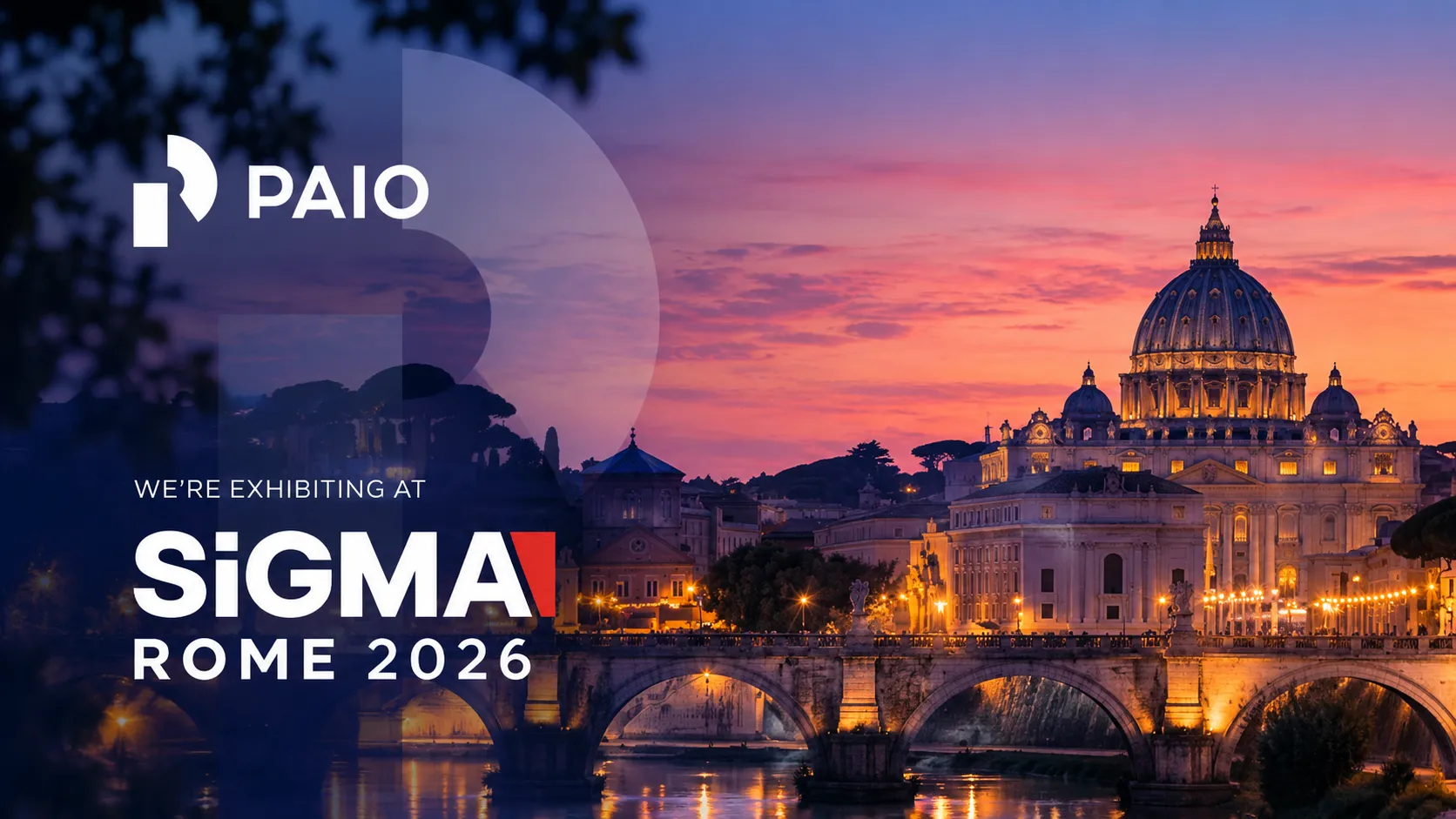 ستشارك PAIO لأول مرة بجناح خاص بها في معرض SiGMA Rome 2026