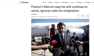 Macron odmówił ustąpienia w obliczu kryzysu we Francji — Reuters