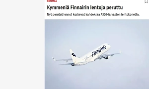 Finnair wstrzymał eksploatację ośmiu samolotów z powodu niewłaściwego mycia foteli — Iltalehti