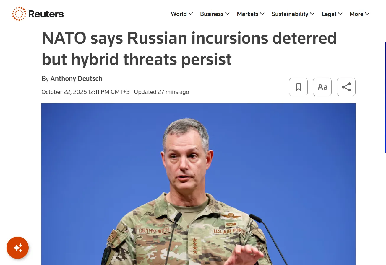 росія змінила тактику після жорсткої реакції НАТО — Reuters росія змінила тактику після жорсткої реакції НАТО — Reuters