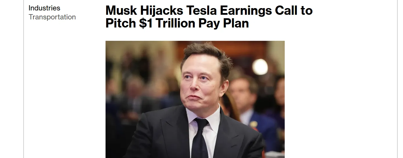 Elon Musk prosi akcjonariuszy Tesli o poparcie rekordowego pakietu wynagrodzeń — Bloomberg Elon Musk prosi akcjonariuszy Tesli o poparcie rekordowego pakietu wynagrodzeń — Bloomberg