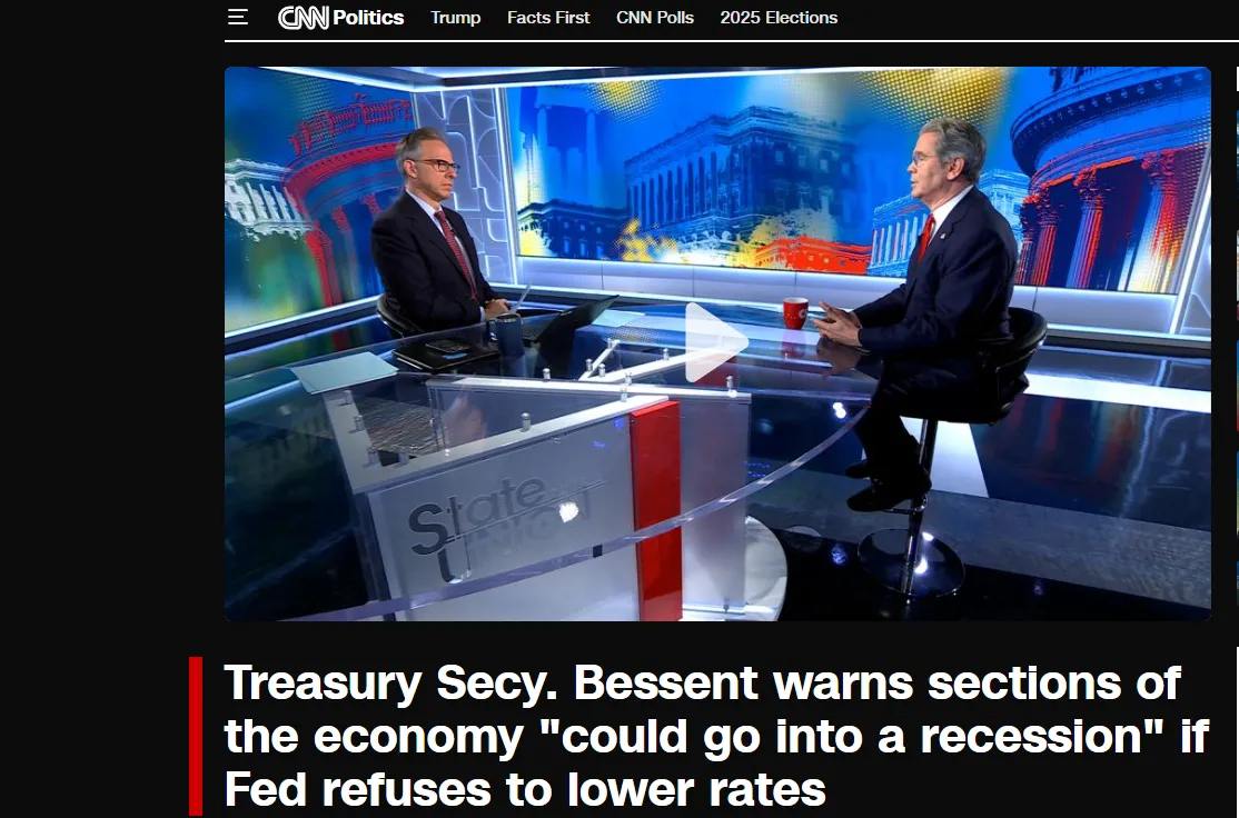 Бессент обіцяє позбавити США залежності від Китаю за два роки — CNN