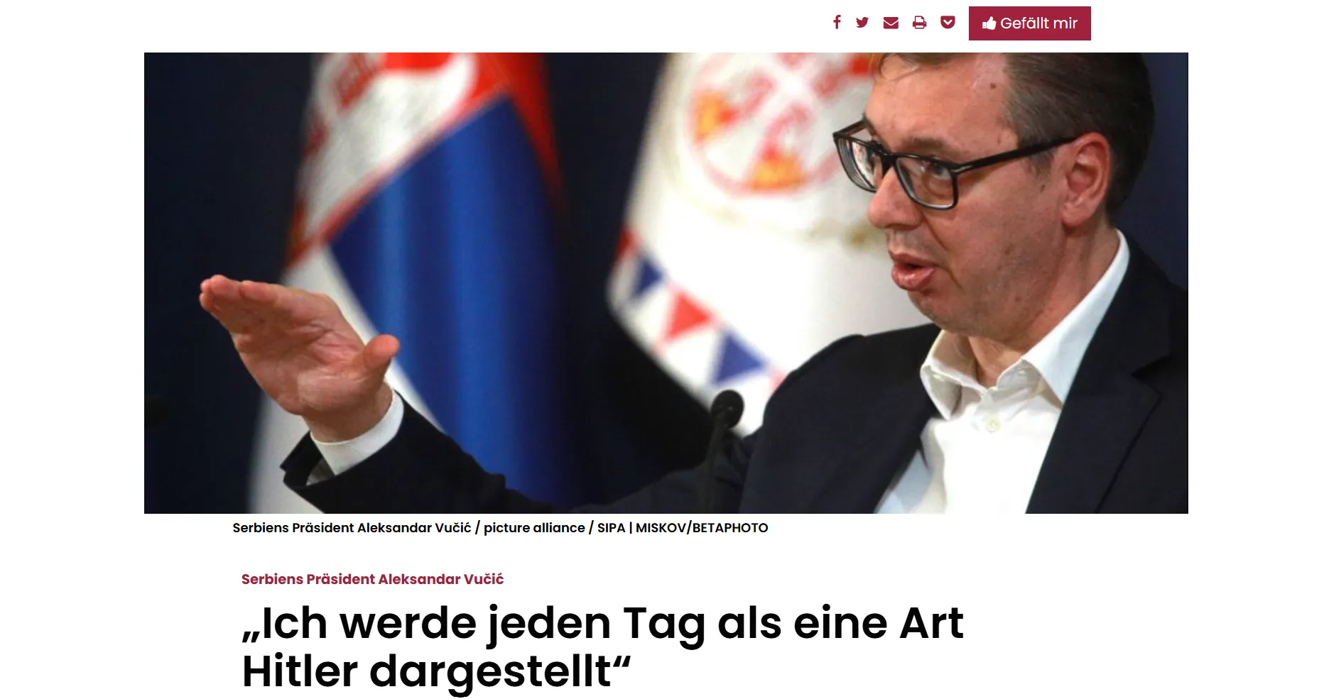 Сербія готова постачати боєприпаси країнам Євросоюзу, навіть якщо вони дістануться Україні — Cicero